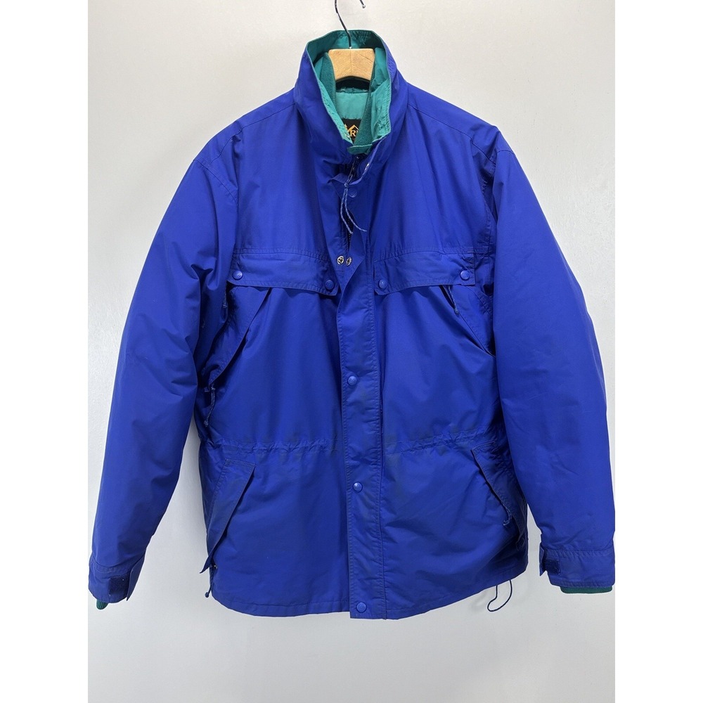 Vtg REI Interchange 3in1 Jacket Coat Sz XL Men's Down Puffer Insert Nylon Shell